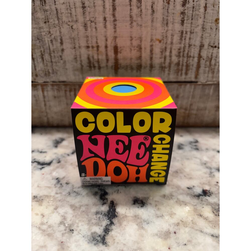 NEE DOH Nice Color Change Sensory Squish Toy NIB RARE